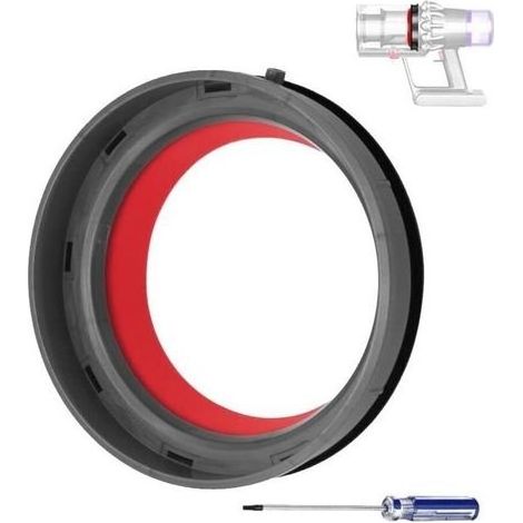 Applicable à Joint d'étanchéité pour Dyson V11, Anneau d'étanchéité Fixe de Rechange pour Dyson V15, Bague d'étanchéité Fixe au Sommet de Poubelle à Poussière pour Dyson V11 V15 SV14 SV15 SV2 (1/4)