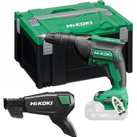 HiKOKI Brushless Drywall Screwdriver 18v Autofeed Collated Screwgun W18DBW2Z (1/5)