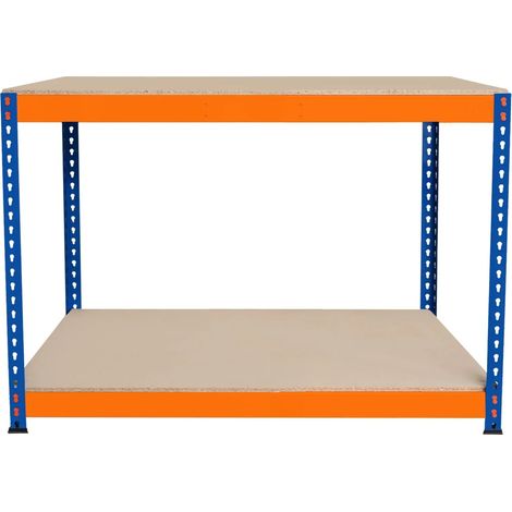 S-Rax 2 Tier Workbench - 120cm x 60cm x 90cm
