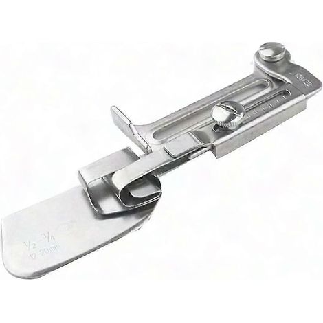 Verstellbarer Rollsaumfuß 15–25 mm für Nähmaschinen, Rollsaum, verstellbare Breite, professionelles Nähzubehör (1/5)