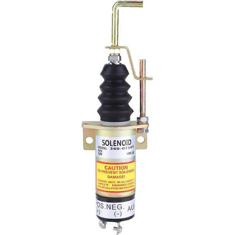 366-07197 SA-3405T Électrovanne d'arrêt de carburant pour générateur électrique 12 V (1/3)