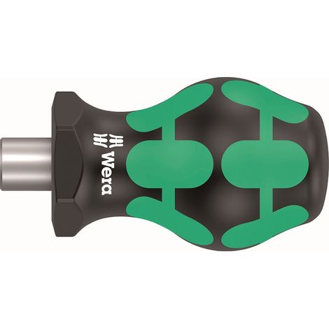 Wera Portapuntas 811/1 1/4″ con imán, longitud de hoja 10 mm, mango de 2 componentes - 5008880001