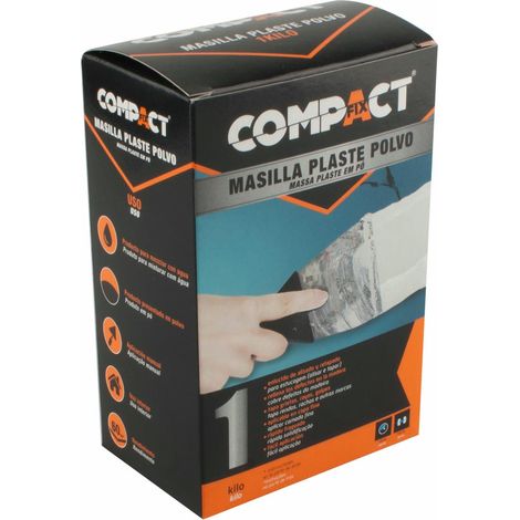 Masilla plaste polvo compact 1kg