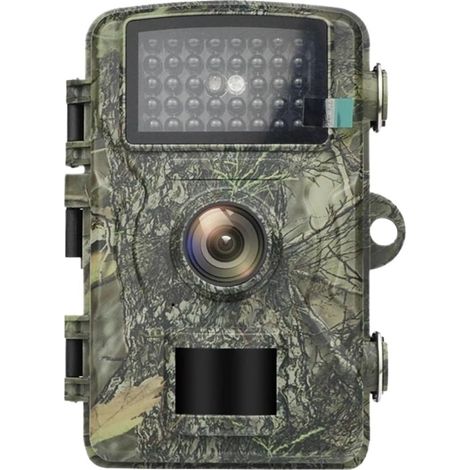 Caméra Faune Sauvage Caméra HD for La Faune, Vision Nocturne PIR, avec Carte Mémoire 32 Go, Machine De Chasse for Camping en Plein Air, Surveillance Sécurité Fiable Précise(DL001 with 32G) (1/5)