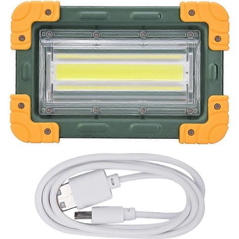 Hochleistungs-LED-Arbeitsleuchte aus Aluminiumlegierung, für Garten, Rasen, Camping, umweltfreundlich (1/5)