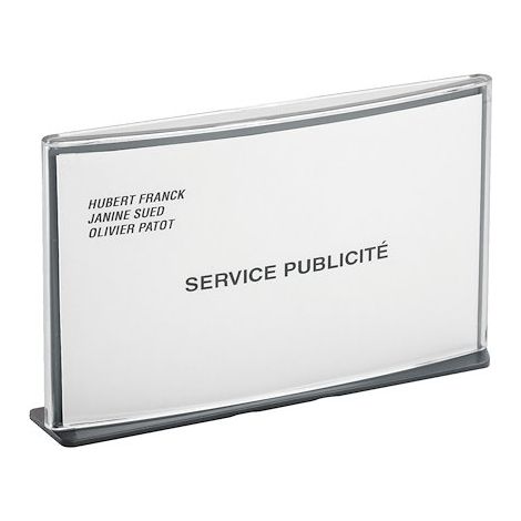 Plaques de signalisation 3 en 1 - format A6 (1/3)