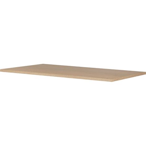 Piano per mobile da bagno, colore: Rovere Chiaro, dimensioni: 180 x 45 x 1,6 cm (1/4)