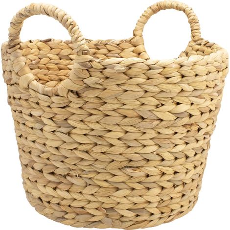 Panier de rangement jacinthe d'eau naturelle 26 x 34,5 x 30 cm (1/5)