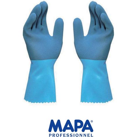 Guanti MAPA JERSETTE SABBIATO taglia7-7,5 - 10pz