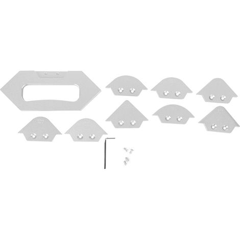 Ensemble de Gabarit pour Arrondi de Coin de Table de Routage, Profilage et Chanfreinage Bois (1/5)