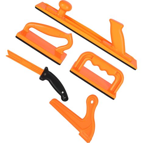 Lot de 5 Poussoirs de Sécurité pour Bois ABS, Kit de Guidage pour Scies Radiales et Machines à Joints (1/5)