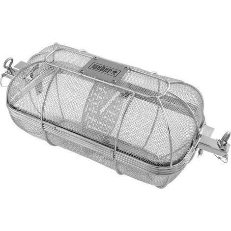 Weber 7686 Cestello a maglia fine per girarrosto Crafted