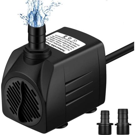 Pompe submersible, pompe de fontaine, pompe à eau ultra-silencieuse (25W) (1/5)