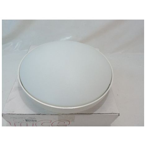 Hublot LED 22W Ø 305mm blanc diff opaque lumière blanc neutre 4000K 1200lm 230V dimmable IP44 IK10 GIOTTO305 SYLVANIA 3030172 (1/2)