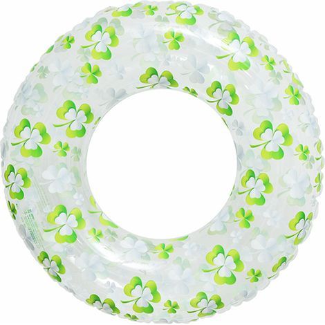 Niedliche aufblasbare Schwimmhilfen – geeignet für Erwachsene und Jugendliche, ideal für Pools und Strände. Aufgeblasen: Außendurchmesser: 66 cm, Außendurchmesser: 30 cm (1/5)