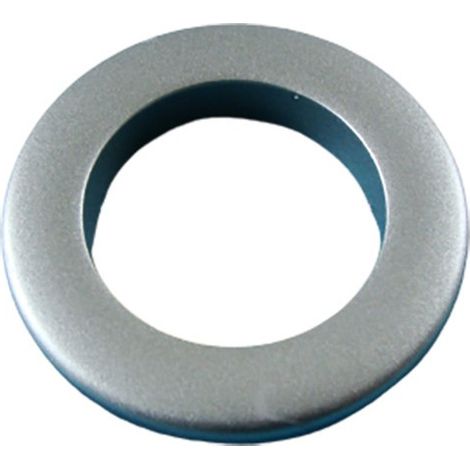 Secodir – Oeillets clipsables métallisés – Lot de 8 – Ø36 mm – Système de crémaillère ajustable pour tissus épais – Lavable en machine à 30 °