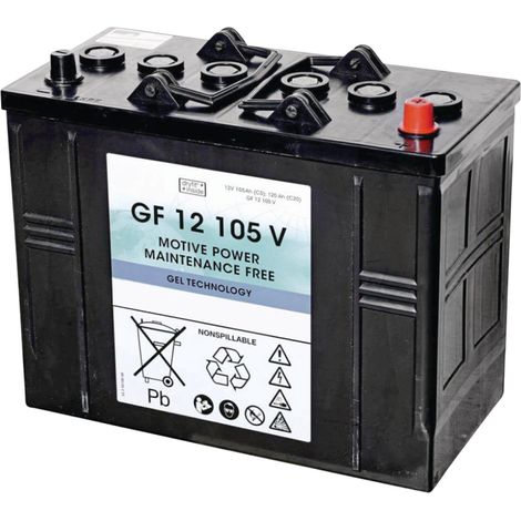 cleancraft Gel-Batterie-Set ASSM 650 ASSM 800 2 Stk (1/2)
