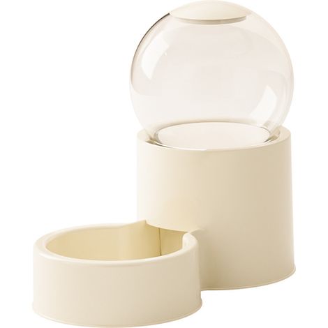 Distributeur automatique d'eau et de nourriture pour chats, 2 pièces, distributeur de nourriture pour animaux et bouteille d'eau (1/5)