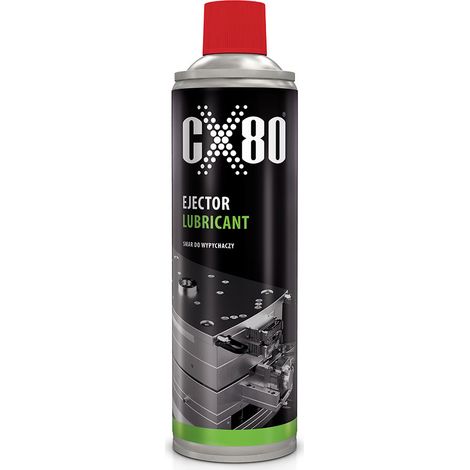 Lubrifiant pour éjecteurs CX80 : lubrifiant semi-fluide en spray pour éjecteurs et moules, 500 ml
