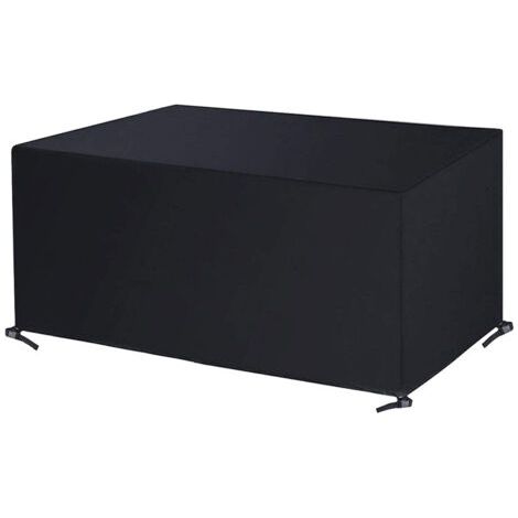 Möbelabdeckung, 213x132x74cm Rechteckige Schutzhülle Gartenmöbel, Wasserdichte Gartenbank Schutzhülle, 420D Oxford Gewebe Anti-UV Staubdicht für Tisch Abdeckung, Gartensofa Abdeckung (1/5)