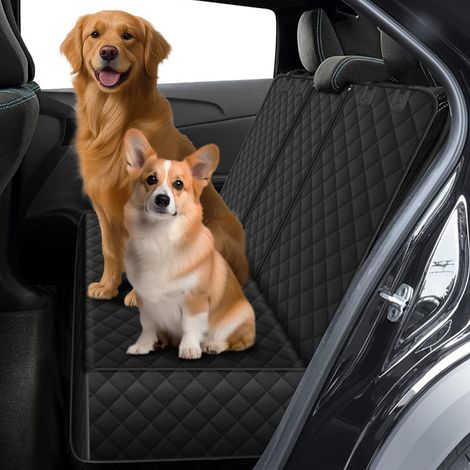 137x126cm Housse Siège Voiture Chien Protection Imperméable Qualité Supérieure,Protège des Rayures Taille Universelle Protection Siege Voiture pour Chien, Animal de Compagnie (1/5)