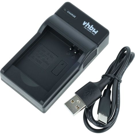 vhbw USB-C Ladegerät kompatibel mit Samsung ST50, ST600, ST550 2VIEW, ST550, ST45, ST500, PL150 Kamera - Ladeschale + USB-C Kabel Ladeanzeige (1/5)