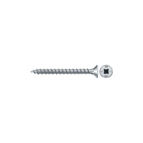 fischer Spanplattenschraube PowerFast FPF II CZF 3,0 x 35 BC 80 Senkkopf Kreuzschlitz PZ Vollgew. - 577900 (1/3)