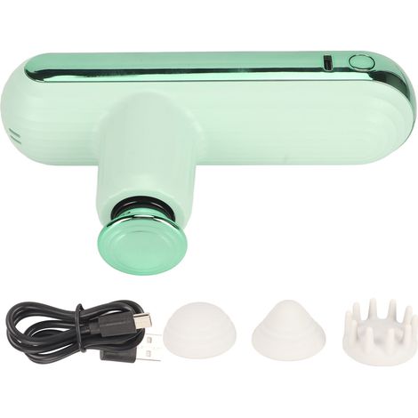 Appareil de massage pour soulager les douleurs du dos, de la nuque et du corps relaxant musculaire par tapotement en profondeur pistolet de massage électrique portable et silencieux pour la récupéra (1/5)