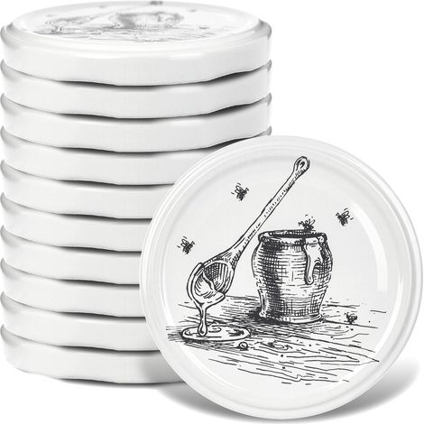 KADAX Deckel fi82 10er Pack Muster33 Biene