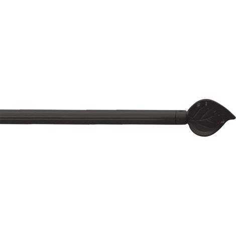 Tringle Déco Extensible "Folia" 60-80cm Anthracite