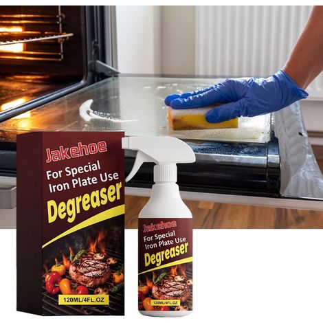 Backofenentfetter, geeignet für Haushaltsbacköfen, Fritteusen und Herdplatten, entfernt eingebrannte, fettige und hartnäckige Ölflecken – 120 ml -- DTEKGAZ (1/5)