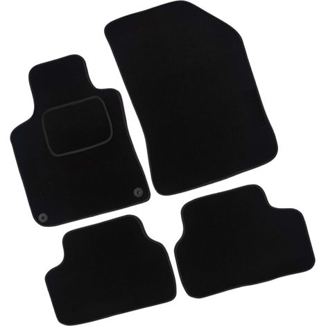 Tapis de sol en velours avec essuie-glaces pour Peugeot 308 Berline à partir de 2013 (B) (1/5)