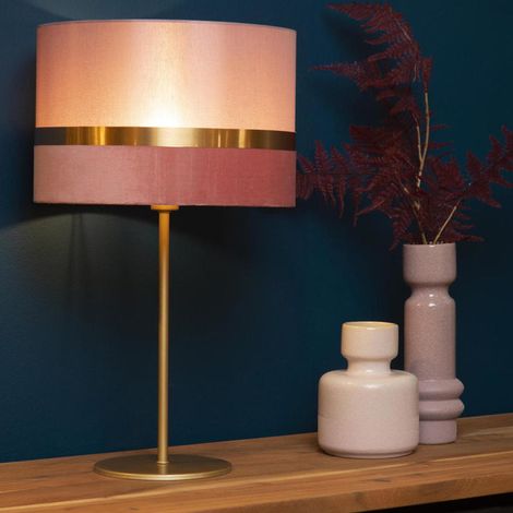 Lucide EXTRAVAGANZA TUSSE - Tischlampe - Ø 30 cm - 1xE14 - Rosa (1/5)