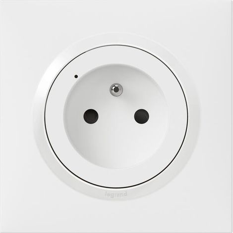 Prise de courant connectée dooxie with Netatmo complet blanc (1/2)