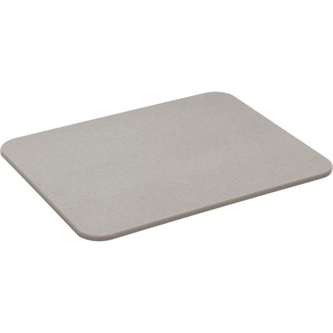 Alfombra Diatomite de 35x45cm, color gris.