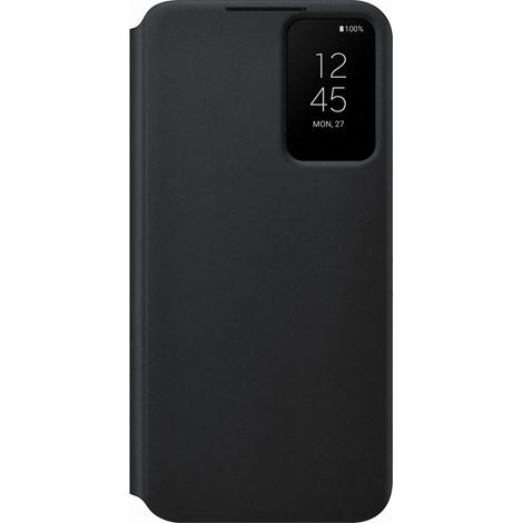 Samsung Clear View Cover S22+ EF-ZS906CBEGEW, black (1/3)