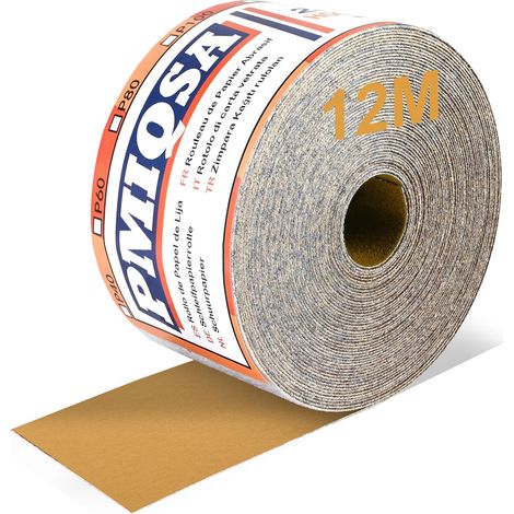 Rouleau De Papier Abrasif Auto-Agrippant Grain 600, 70 mm x 12 m (1/5)