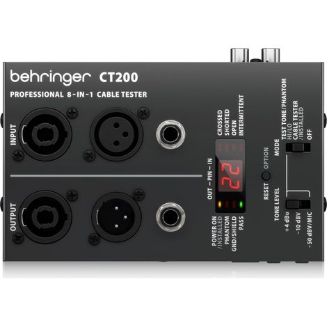 Testeur de câbles Behringer CT200 (1/4)