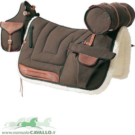 Marrone - Sottosella trekker SENZA bisacce ( SOLO SOTTOSELLA ): (1/5)