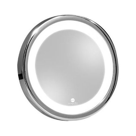 Macom Specchio luce led ingrandente 7x con ventose