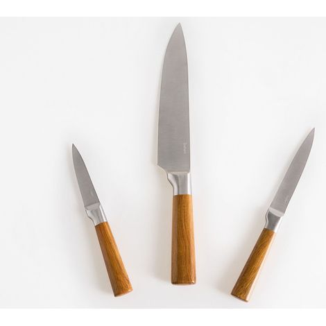 Messer-Set 3-teilig TOCHIGI Braun