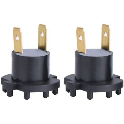 QORVA
-pour support ampoule h7 Paire de support d'ampoule de douille de phare pour Mazda 3 5 Kawasaki Aprilia B28V510A3 mazda connecteur ampoule h7 douille de phare Support de douille de phare Prise ,