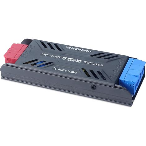 24V 100W Alimentation LED Driver 220V 24V AC 100W 4,2A LED Transformateur Ultra Fin LEDs Transfo Alimentation à Découpage Convertisseur De Tension AC à DC Pour LEDs l'éclairage Intérieur (1/5)