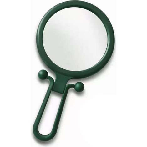Miroir Double Face - Miroir de Maquillage Grossissant 5X - Poignée Pliable Réglable - Pour Voyage Bureau Salle de Bain - 1 Pièce (1/5)