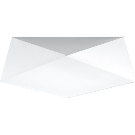 Deckenleuchte Weiß E27 Modern Deckenlampe (1/4)