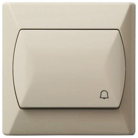 Interrupteur Ospel 10AX 250V à bouton poussoir (1/2)