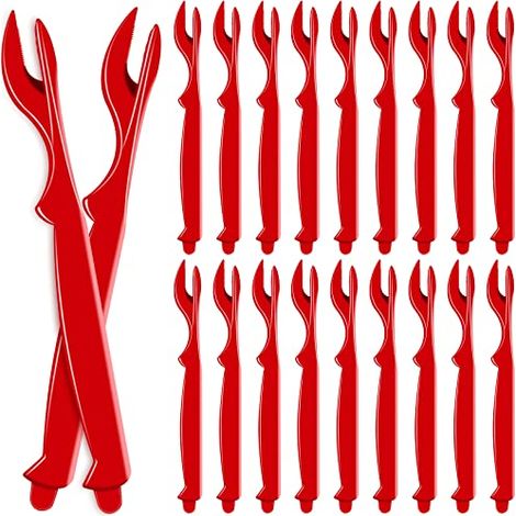 Crispier Pour Crabes - 20 Pièces - 19 cm - Outil pour Fendre Coquillages - Pour Crabe Homard Écrevisses Crevettes - Lot de 20 (1/5)
