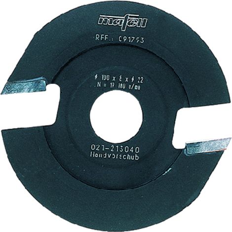 mafell Fraise à noyer les entailles 100 x 8 x 22 mm Z 2 garnie de carbure – 091793