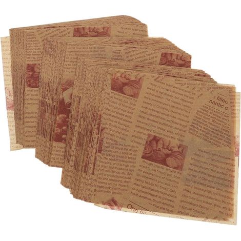 200 feuilles de papier sulfurisé imperméable pour la cuisson (1/5)
