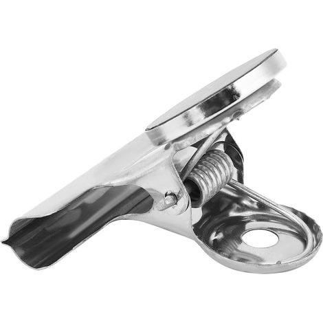 20 clips magnétiques ronds, étanches et robustes, adaptés aux réfrigérateurs, à l'outillage et aux fournitures industrielles, grande taille 50 mm. (1/5)